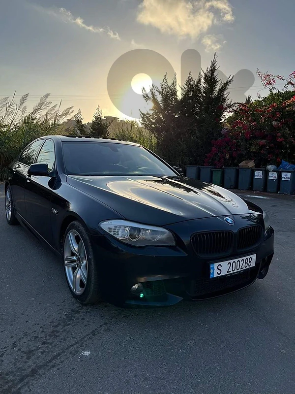BMW 5-Series 2013 GCC 535i v6 full option amazing condition