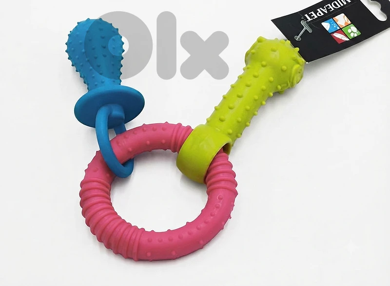 Pet toy - Pacifier collar REF X070 MULTICOLOR