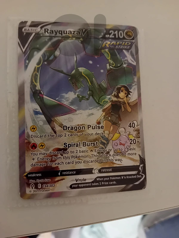 Pokémon Card Rayquaza V