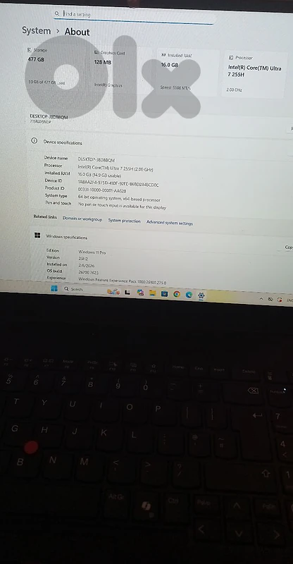 lenovo ThinkPad Laptop for Sale