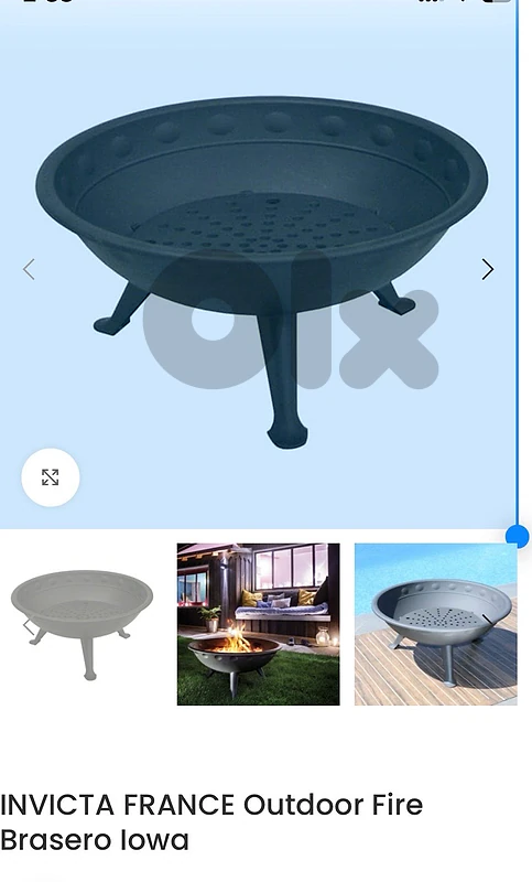 Outdoor wood/ charcoal Fire Tank