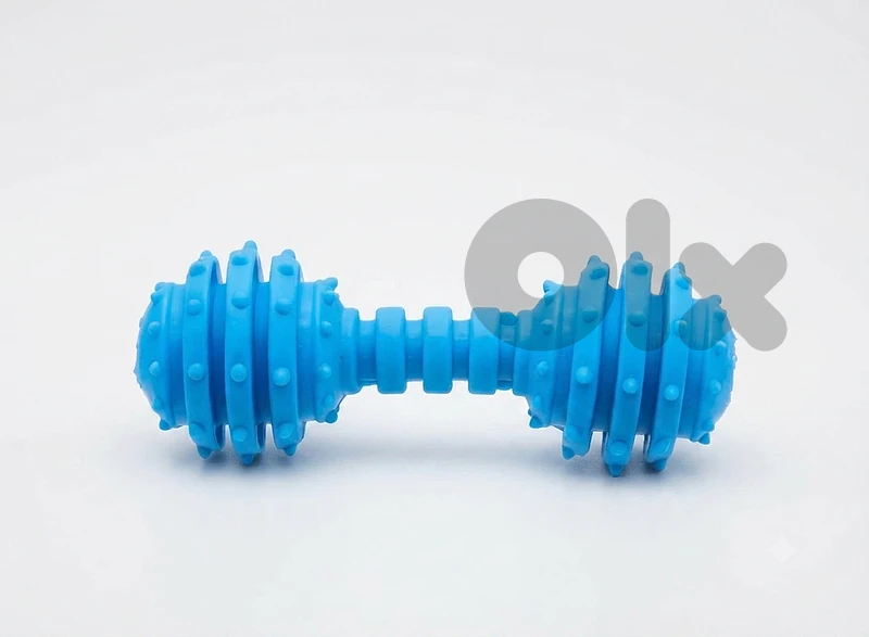 Mideapet Pet toy with barbell ring X022 Color Blue