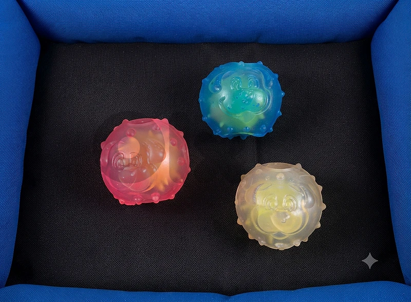 MP Pet toy -Double hollow food leaking dog face REF L020 Color P