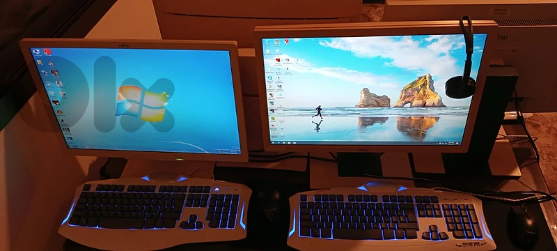 4 computers used in good condition with network