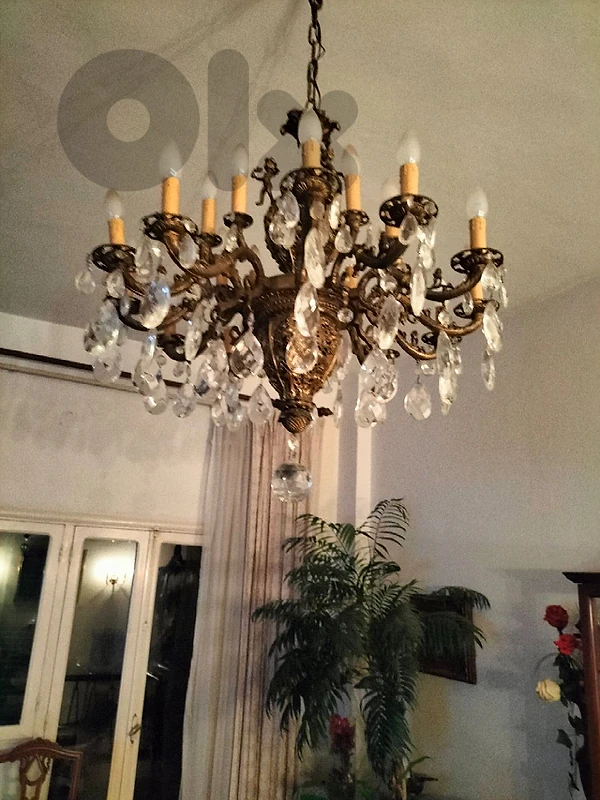 chandeliers with crystal