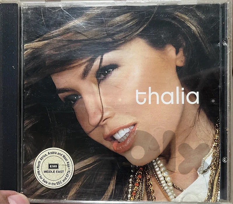 Thalia original cd by EMI middle east 2002