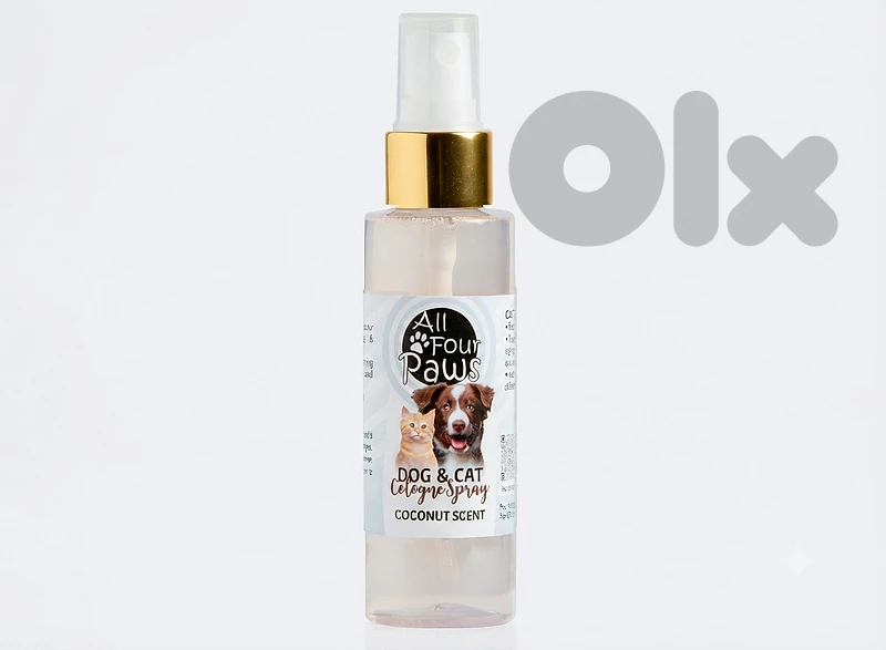 All Four Paws Pet Cologne COCONUT Scent 60 ml
