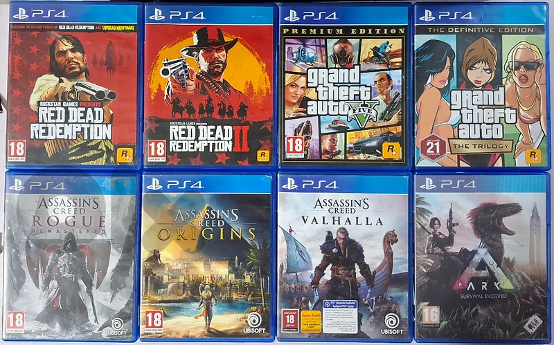 Used PS4/PS5 games. check description for more information