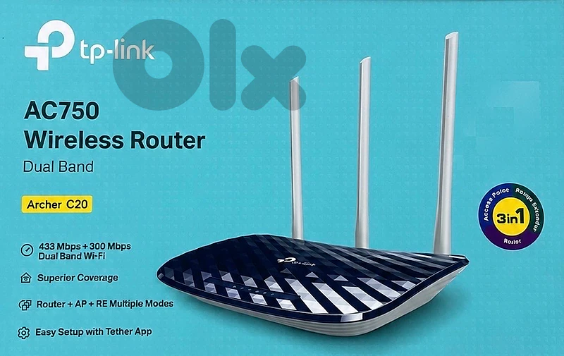 TPlink AC750 router