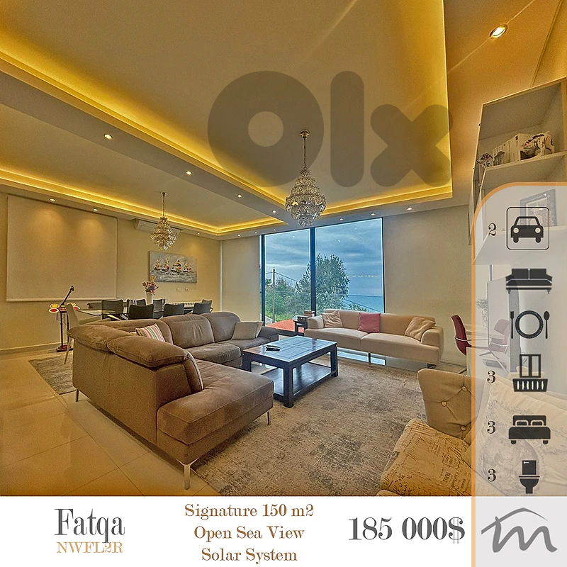 Fatka | Signature | Furnished 3 Bedrooms Ap | High End Building | View