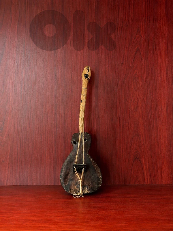 Vintage hand-made wooden guitar 🎸 📐33cm
