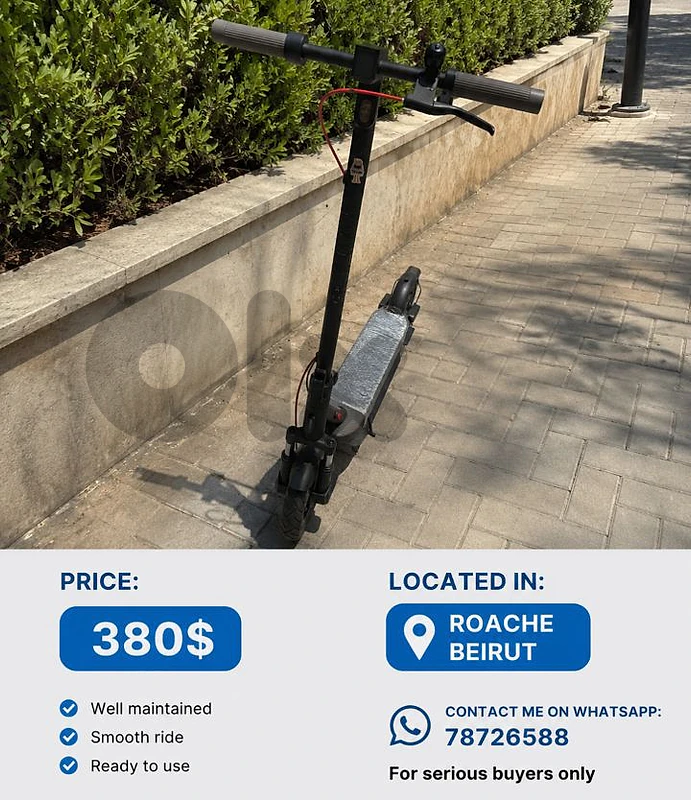 electric scooter
