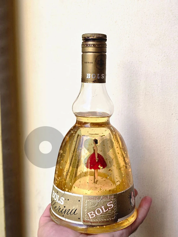 vintage Bols Ballerina Gold Liqueur