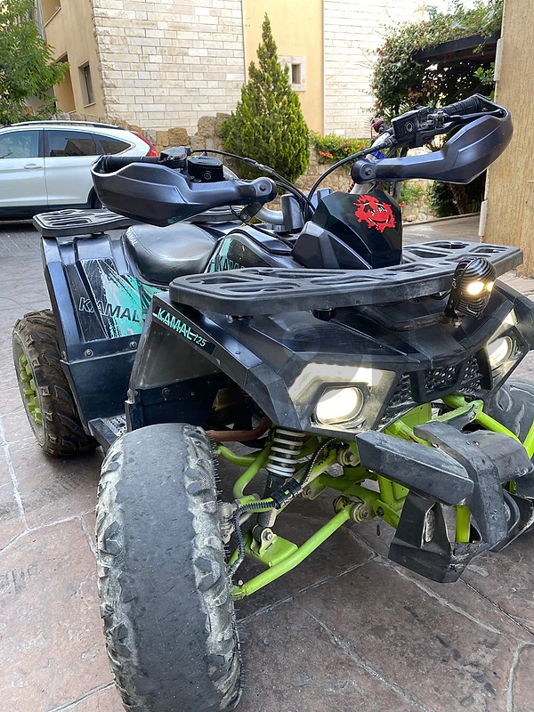 good condition kamal atv 125 cc 75km