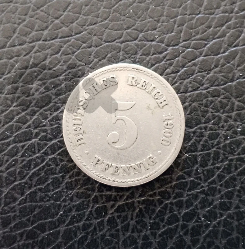 5 pfennig Germany 1900