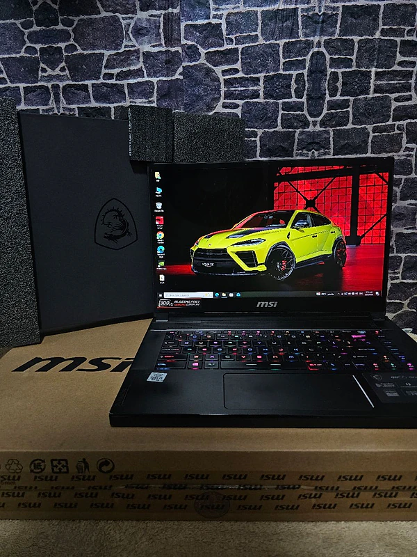32GB ram - 1TB nvme - RTX 2070super 8GB  - msi gaming laptop