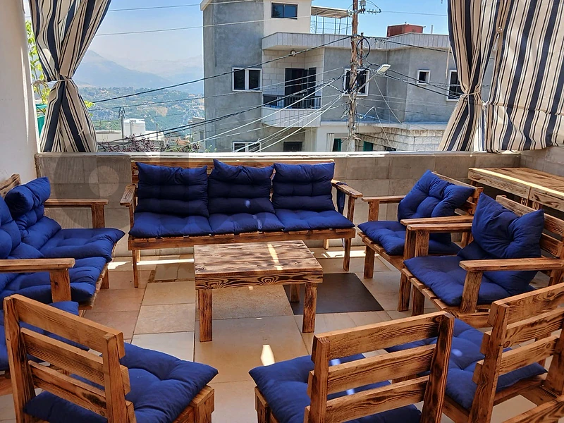 Wooden outdoor furniture