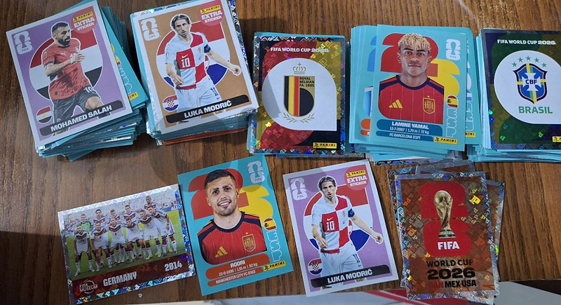 panini world cup stickers