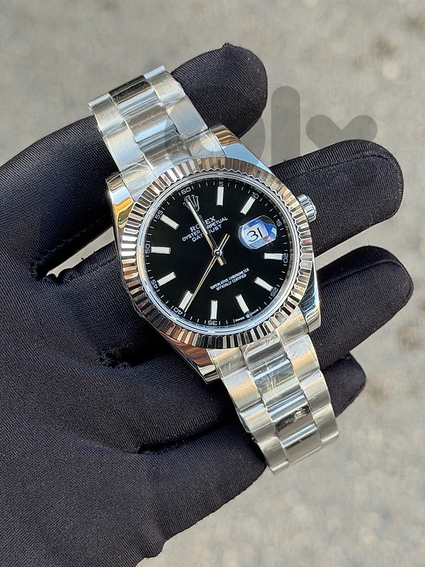 Rolex Datejust Black Dial