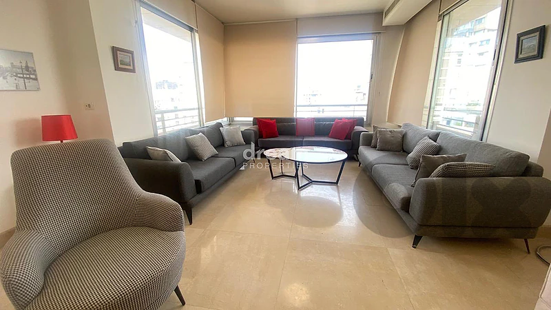 Spacious Apartment in Achrafieh - For Rent ach0237dpea