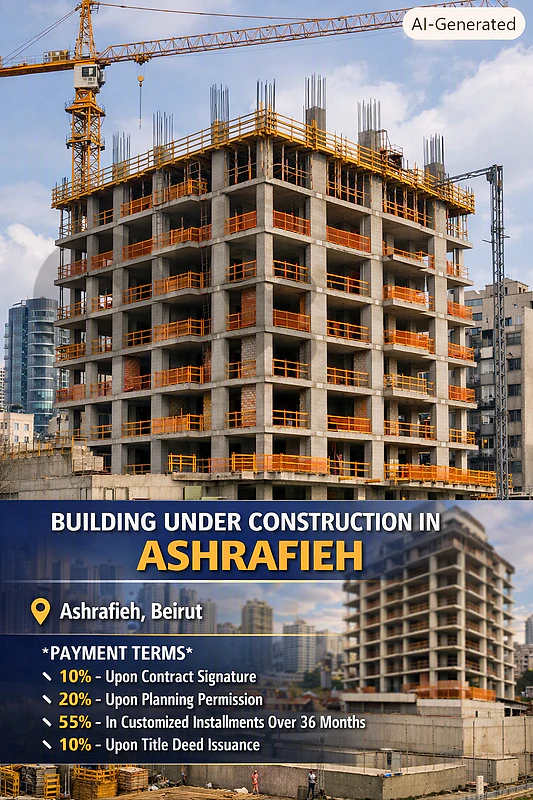 Achrafieh – New Building Under Construction ach0238dpst