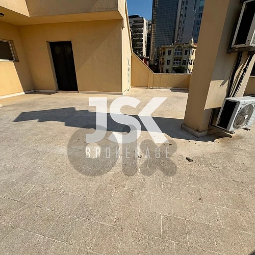 L22055 Spacious Apartment For Rent in Ain Mreisseh, Ras Beirut