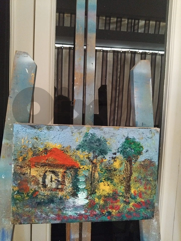 رسم زيتي