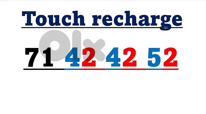 new touch number