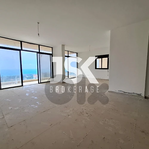 L22071 Apartment with Terrace For Sale in Kfarmashoun, Next to Edde