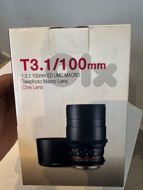 Samyang T3.1 100mm ED UMC Macro Cine Lens