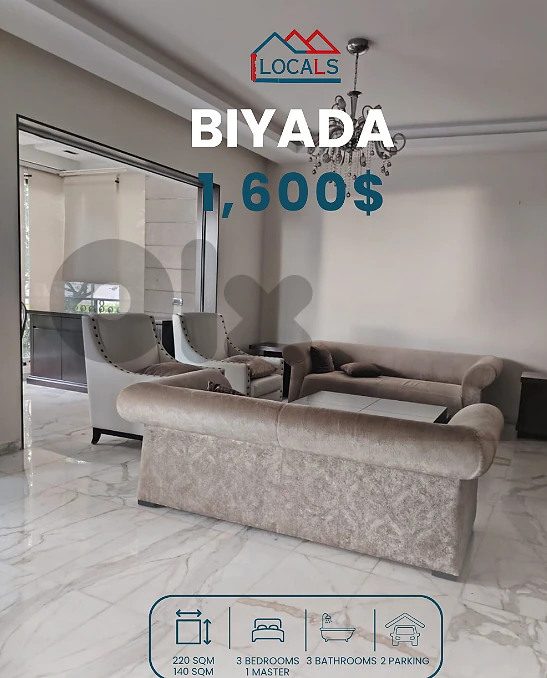 Apartment For Rent in Biyada - شقة للإيجار في البياضة