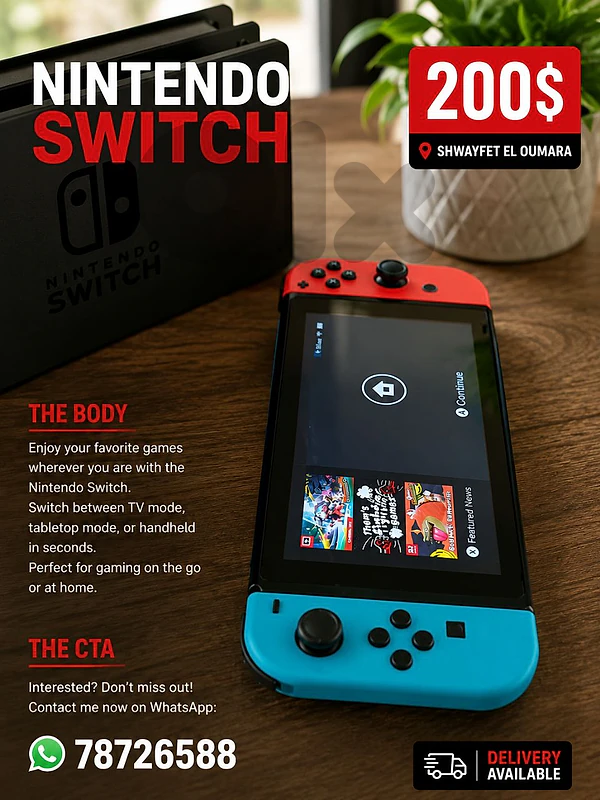 Nintendo switch