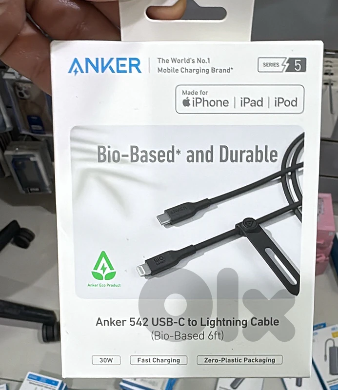 Anker 542 usb-c to lightning 6ft black Anker 542 usb-c to lightning 6ft black