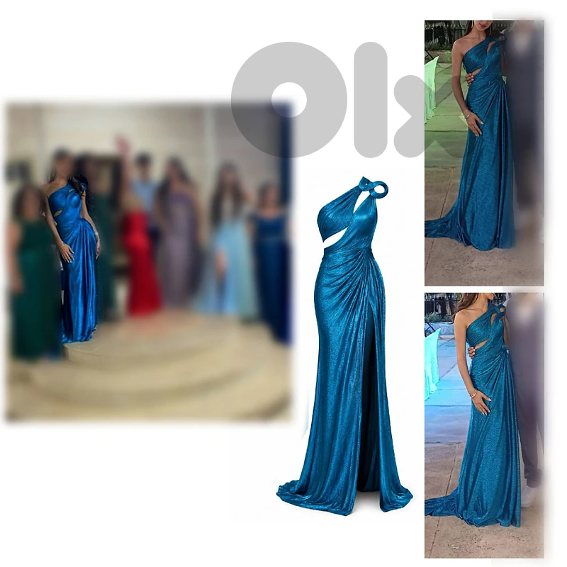 ✨ Elegant Blue Dress — Like New! ✨