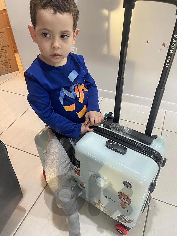 Kids travel bags trolley suitcase 8I-539225