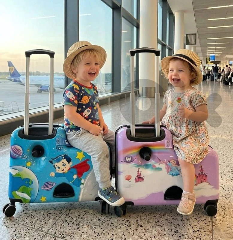 kids travel bags trolley suitcase 8I-539225