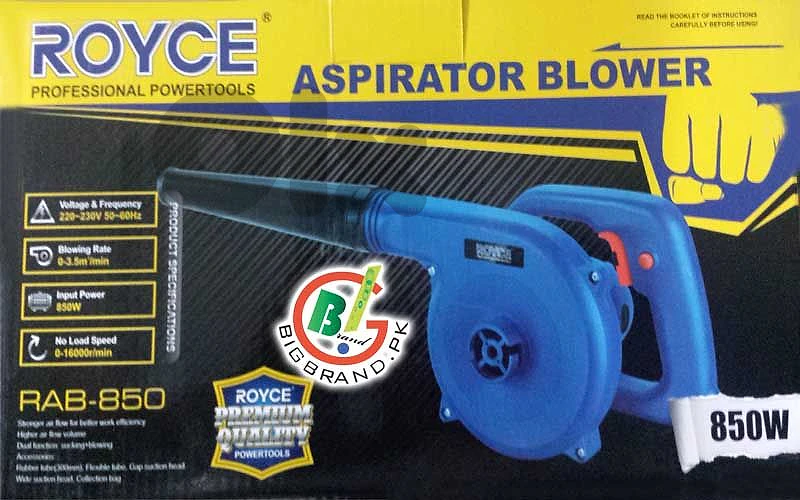 Royce 850w corded leaf blower & vacuum
