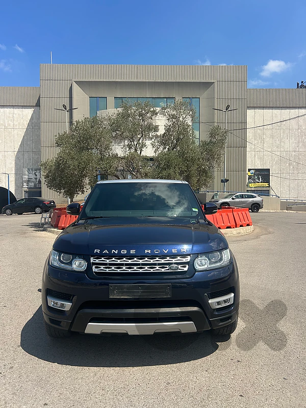 Land Rover Range Rover Sport HSE 2014 From Tewtel 56000 km With ( plate Number )