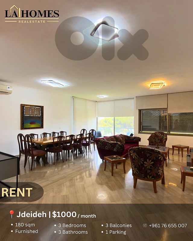 apartment for sale in jdeideh شقة الايجار في جديدة