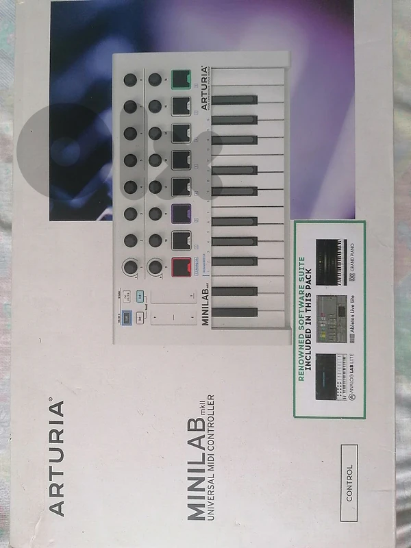 arturia minilab 2 midi controller keyboard