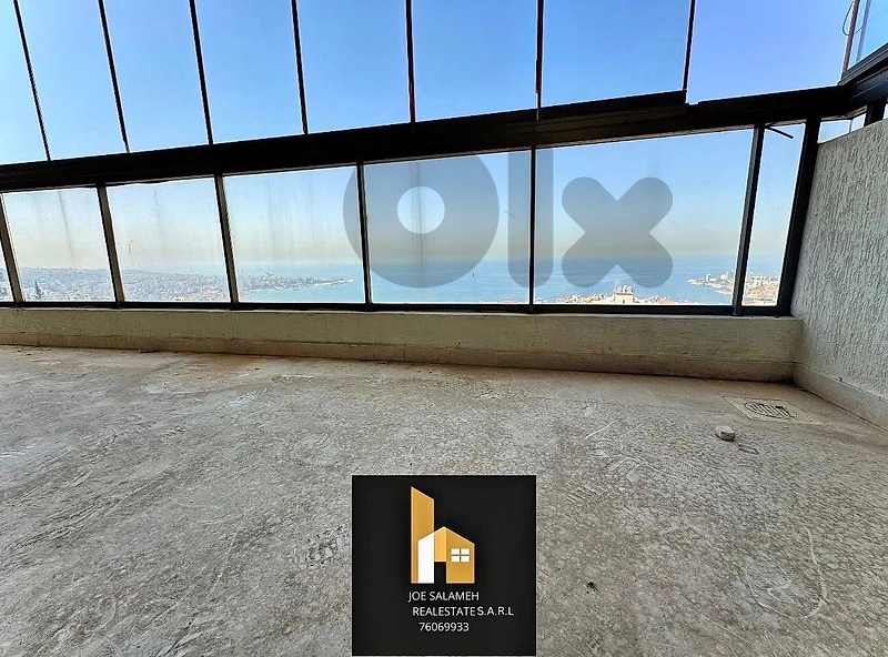 Hot Deal Sea View 185m2 apartment for sale in Sahel Alma 230,000$ cash