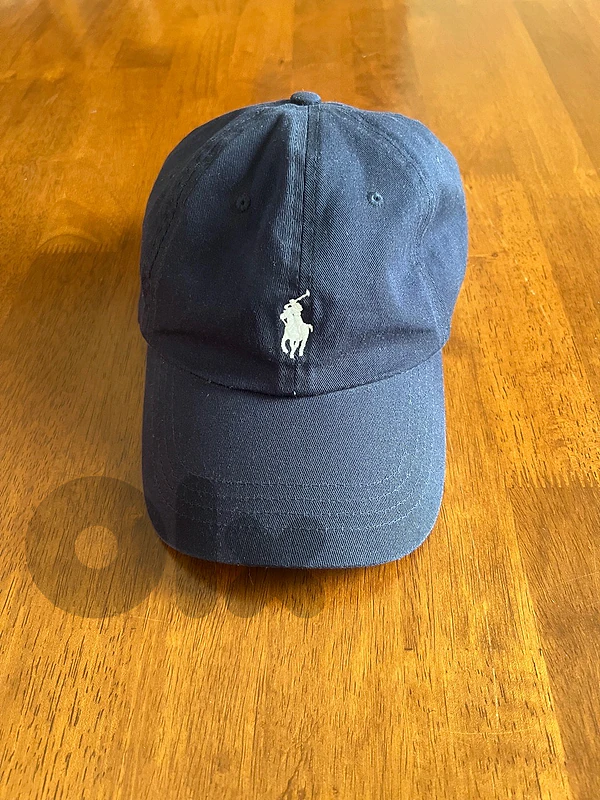 ralph lauren navy blue cap