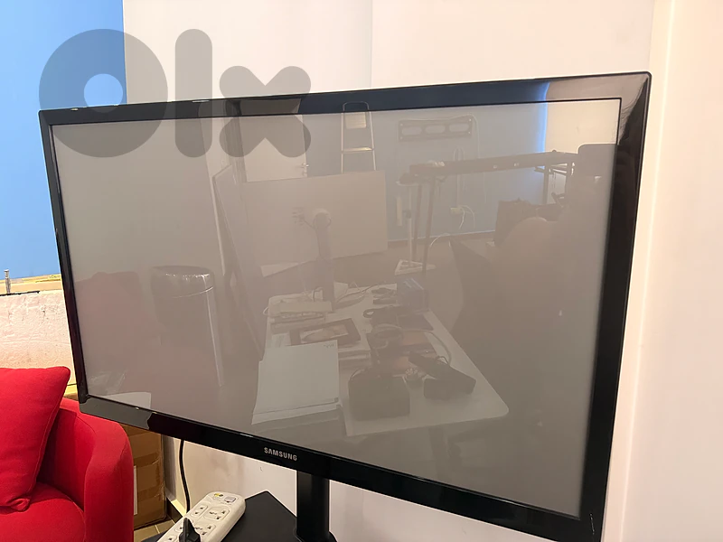 Samsung 43-inch Plasma TV with stand