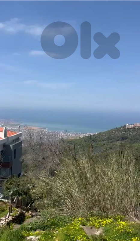 Panoramic view Land For Sale near Mounir Restaurant in Broummana