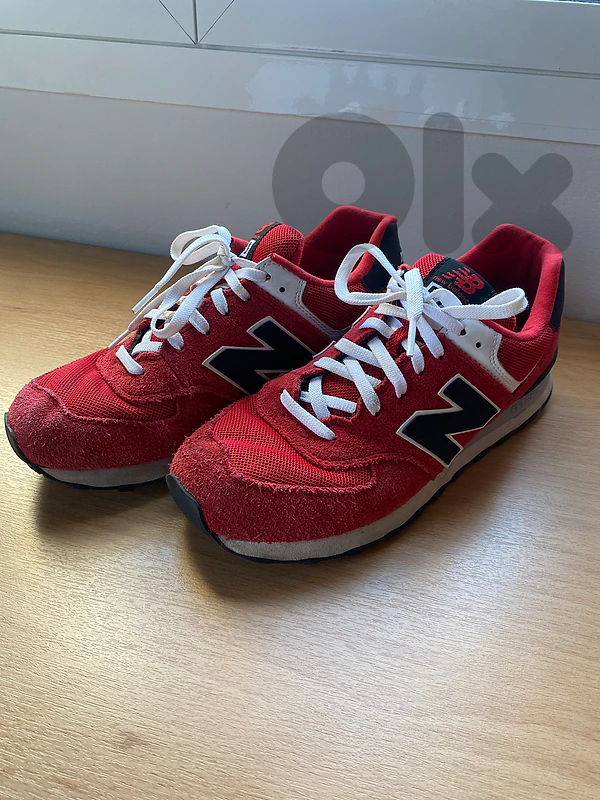 New Balance 574 - Red - Size 43 - Original, Bought in France