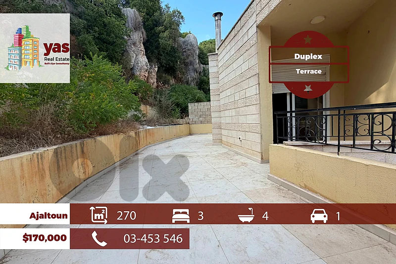 Ajaltoun 270m2 | Duplex | Prime Location | Excellent Condition | EL