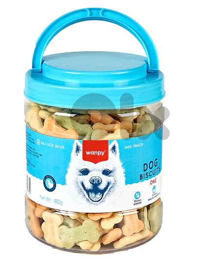 Wanpy Dog Treat  - Biscuit Bone 480 g