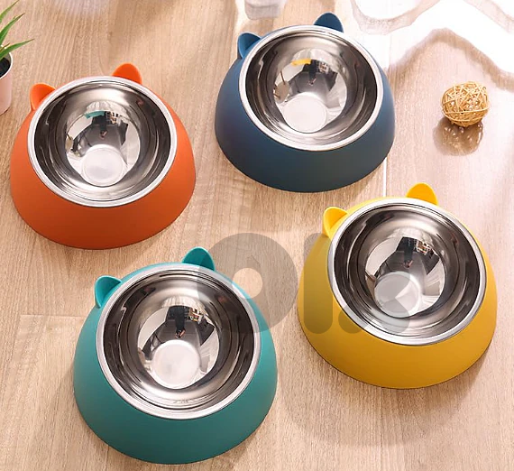 Pet Bowl Dog Food  & water feeder stainless