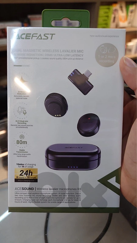 Acefast acesound wireless lavalier microphone r3