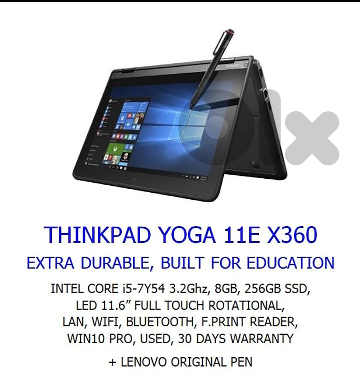 Thinkpad Yoga 11.6 inch...360! ideal for students...hot price!